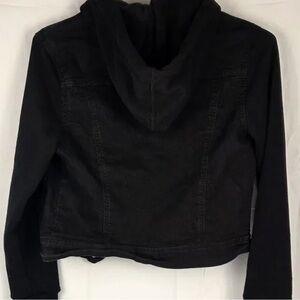 Women's Black Hooded Jacket